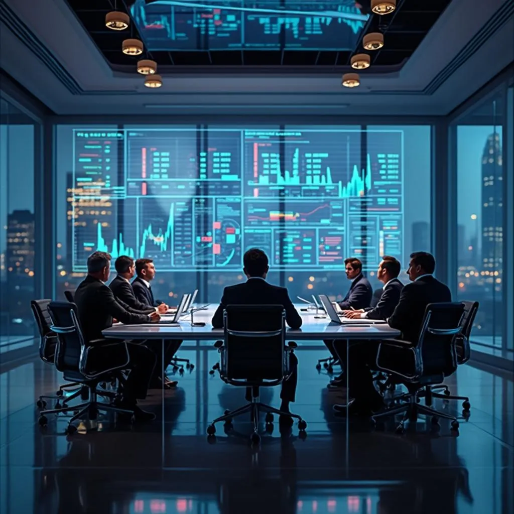 Reunión estratégica del equipo directivo